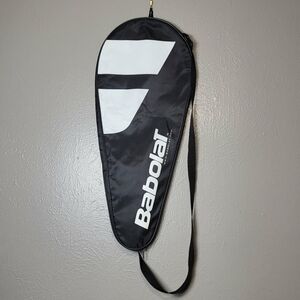 Babolat Black Zip Up Shoulder Cary Tennis Raquet Bag